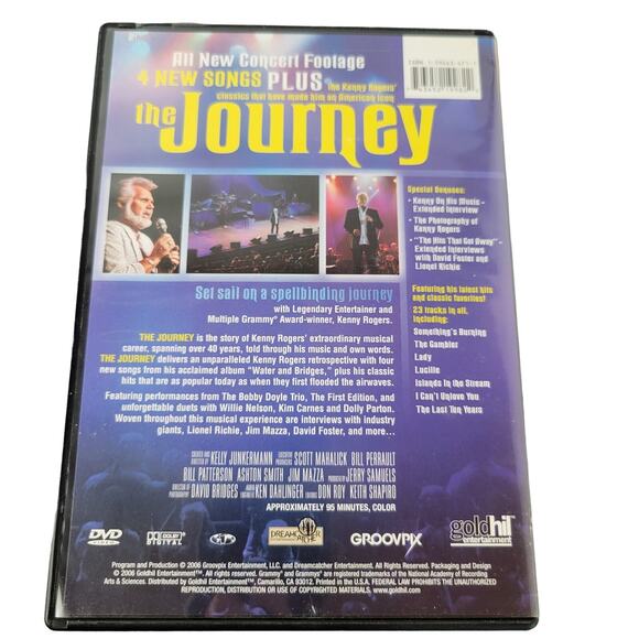 Kenny Rogers The Journey DVD Concert Documentary 2006 - Picture 2 of 5